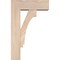 Ekena Millwork Imperial Block Smooth Bracket w/ Offset Brace, Douglas Fir, 5 1/2"W x 14"D x 22"H BKT0604X14X22IMP05SDF - alternate 4